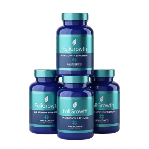FoliGrowth Hair Regrowth Supplement - 5 Bottles